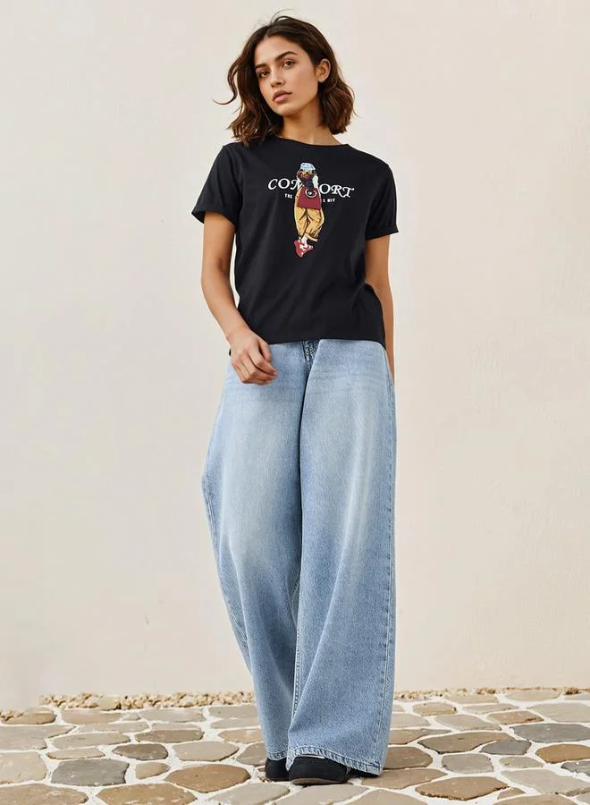 2Xtremz 2Xtremz Graphic Print T-shirt